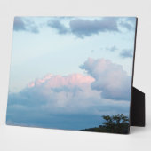 夕べ雲 フォトプラーク (側面)