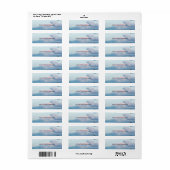 夕べ雲 ラベル (フルシート)