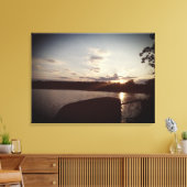 夕べ静 キャンバスプリント (インサイチュ (リビング))