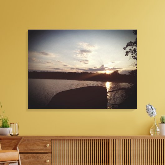 夕べ静 キャンバスプリント (インサイチュ (リビング))