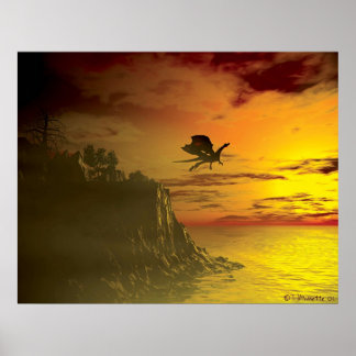 夕べ飛行 ポスター