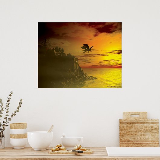 夕べ飛行 ポスター (キッチン)