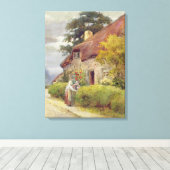 夕べ キャンバスプリント (インサイチュ (ウッドフロア))