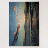 夕べ、シルバーストランド ジグソーパズル (縦)