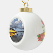 夕べ セラミックボールオーナメント (右)