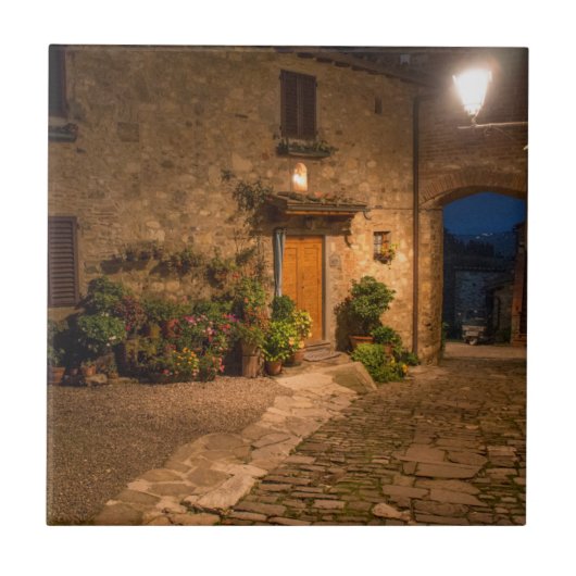 夕べ タイル (正面)