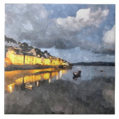 夕べ タイル (正面)