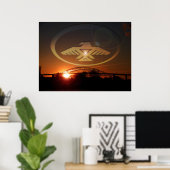 夕べ ポスター (ホームオフィス)