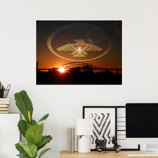 夕べ ポスター (ホームオフィス)