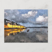 夕べ ポストカード (正面)