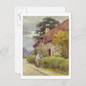 夕べ ポストカード (正面/裏面)