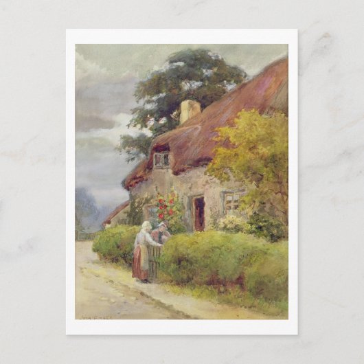 夕べ ポストカード (正面)