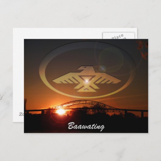 夕べ ポストカード (正面/裏面)