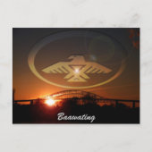 夕べ ポストカード (正面)