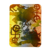 夕べ マグネット (縦)