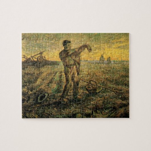 夕べ – 一日の終わりヴィンセント・ヴァン・ゴッホ ジグソーパズル (横)