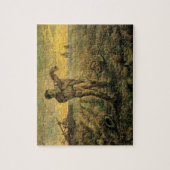 夕べ – 一日の終わりヴィンセント・ヴァン・ゴッホ ジグソーパズル (縦)