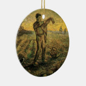 夕べ – 一日の終わりヴィンセント・ヴァン・ゴッホ セラミックオーナメント (右)