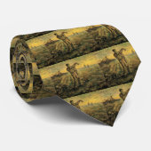 夕べ – 一日の終わりヴィンセント・ヴァン・ゴッホ ネクタイ (ロール)