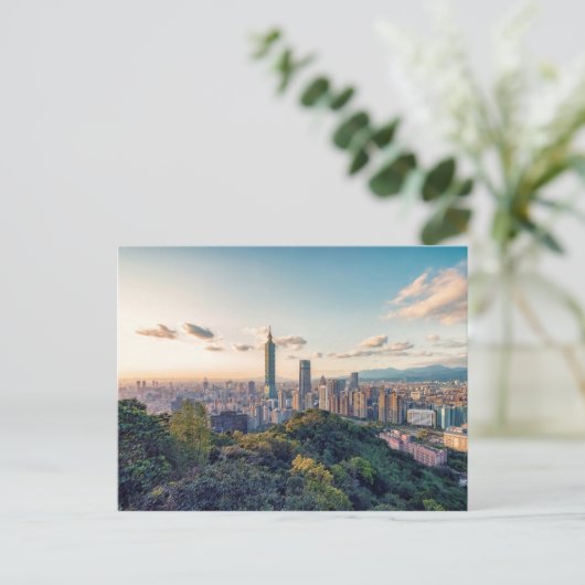 夕べ（台北） ポストカード (スタンド正面)