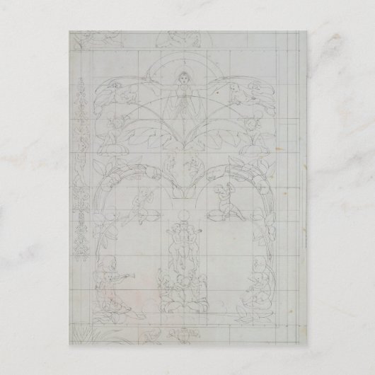 夕べ, 1803 ポストカード (正面)