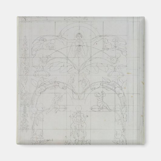 夕べ, 1803 マグネット (正面)