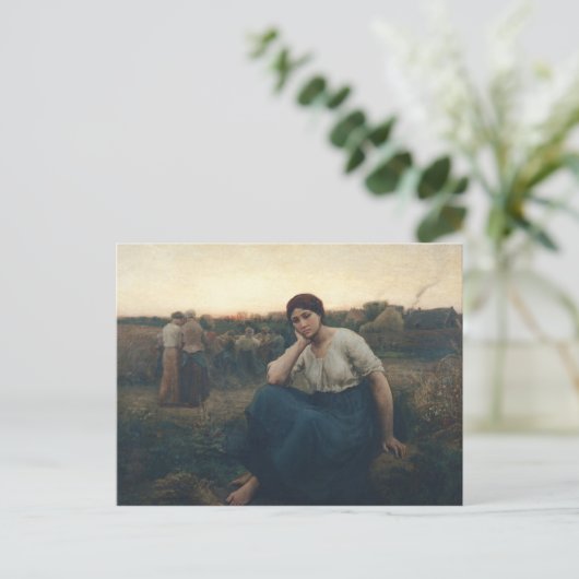 夕べ, 1860 ポストカード (スタンド正面)