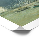 夕べ, Le Havre, 1866 (キャンバス上の油) ポスター (角)