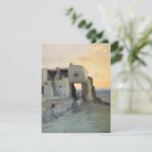 夕べ、Pueblo of Walpi by Marion Kavagh Wachtel (スタンド正面)