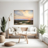 夕べat skagen by P.S. Kroyer, Art ポスター