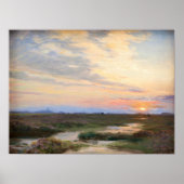 夕べat skagen by P.S. Kroyer, Art ポスター (正面)