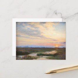 夕べat skagen by P.S. Kroyer, Art ポストカード