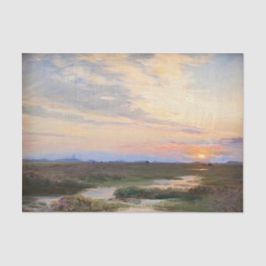 夕べat skagen by P.S. Kroyer, Art 薄葉紙 (正面)