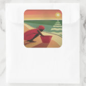 夕べCalm 2003 スクエアシール (バッグ)