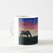 "夕べGrazin " コーヒーマグカップ (正面左)
