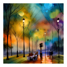 夕べinマルセイユ・ポスター