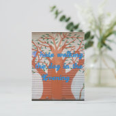 「夕方の犬の散歩が嫌い」 ポストカード (スタンド正面)