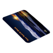 夕日が氷に沈む マグネット (右側)