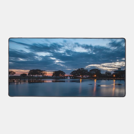 夕日が白日に始まる デスクマット (正面)