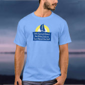 夕日とともにヨットレーシング Tシャツ