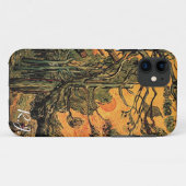 夕日とともに赤い空に松の木 Case-Mate iPhoneケース (裏面(横))