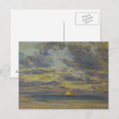 夕日と空の勉強, c.1862-70 ポストカード (正面/裏面)