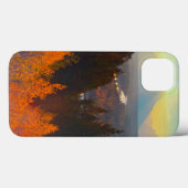 夕日に照らされたスネーク川上流のゴールデン・アスペン Case-Mate iPhoneケース (裏面 (横))