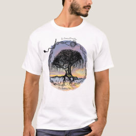 夕日のあらゆる方向に女神の木 Tシャツ