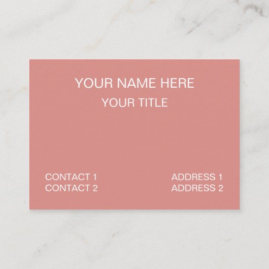 夕日のストライプ 名刺 (裏面)