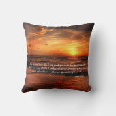 夕日のビーチイザヤを恐れない41:10ポスター クッション (裏面)