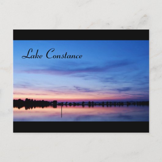 夕日のボーデンシー – はがき (正面)