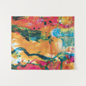 夕日の中。 タペストリー (正面(横))