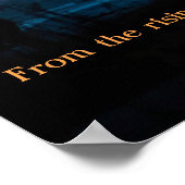 夕日の主のポスターを賞賛する ポスター (角)