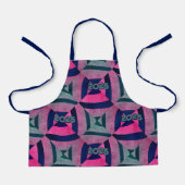 夕日の余韻に小さなエプロンをお祭り エプロン (正面)